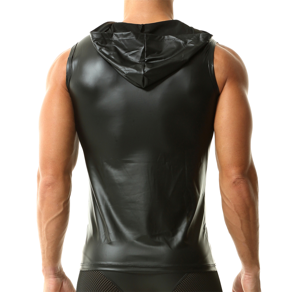 Xl Summer Clothing - Size M-XL Bodybuilding Mens PU Leather