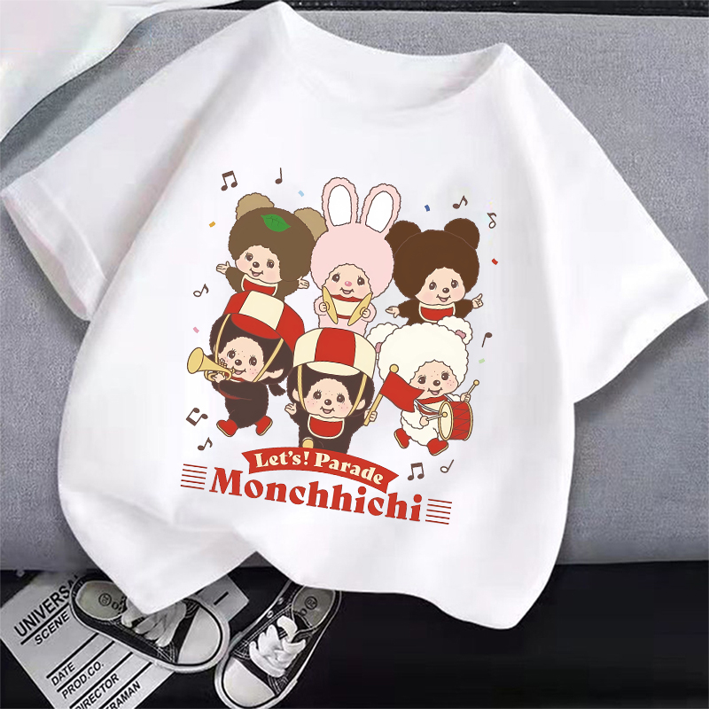 Summer Clothing Kids - MONCHHICHI Short Sleeve T Shirt for