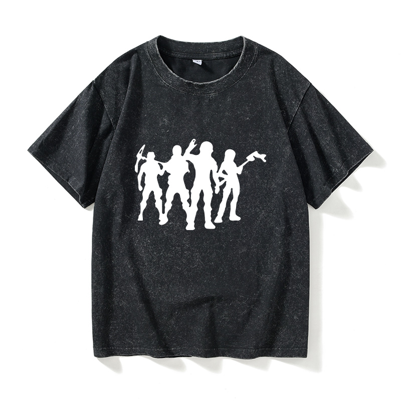 Summer Clothing Nearby - Game Nearby Casual Short Sleeve round