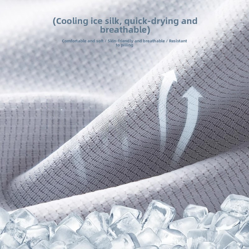 Men's Summer Ice Silk Outdoor  - Summer Uv Clothing ulasan dan harga