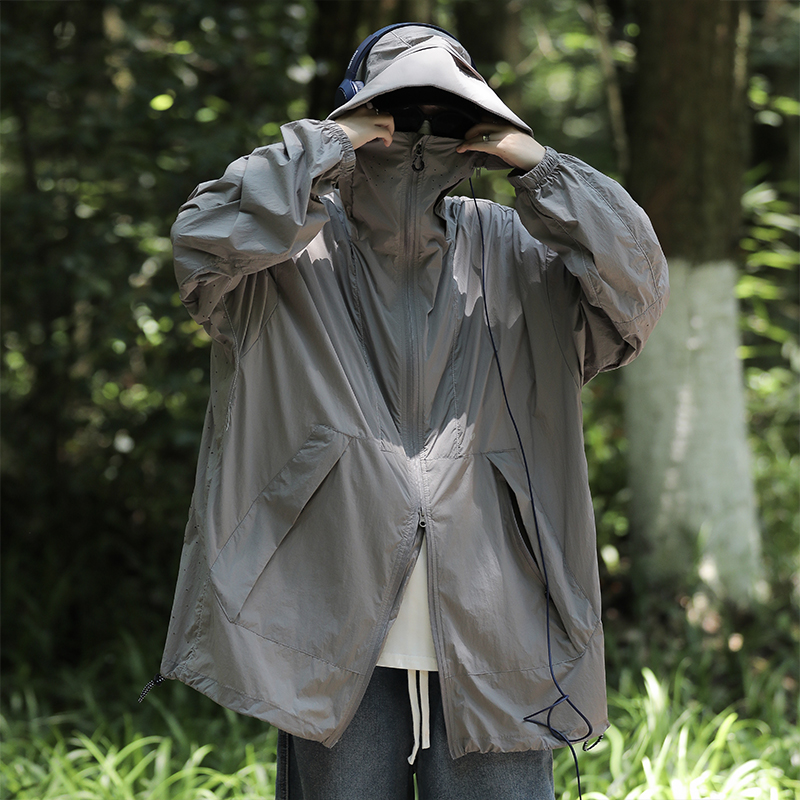 Summer Outdoor Ice Silk UV Pro - Summer Uv Clothing ulasan dan harga