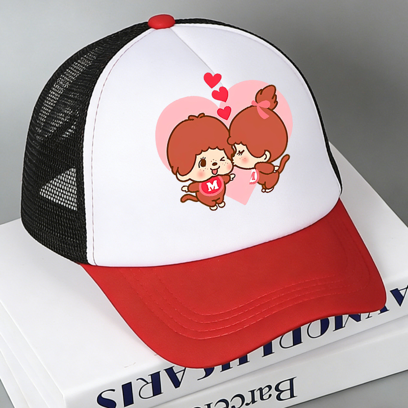 Monchhichi Mesh Baseball Caps  - Summer Clothing Boys ulasan dan harga