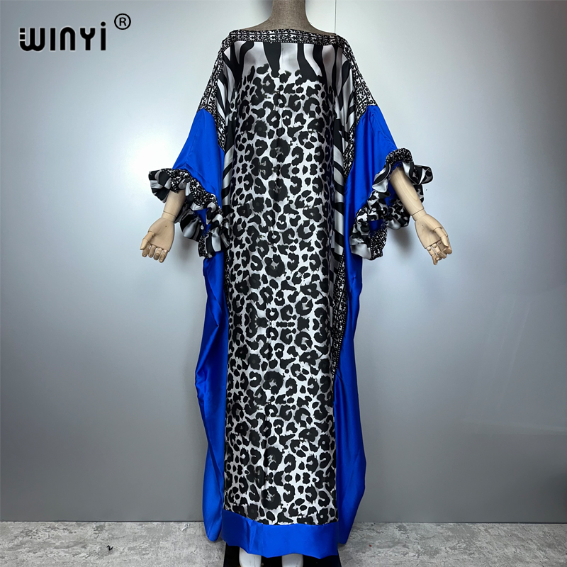 WINYI summer Leopard print eve - Summer Holiday Clothing Women ulasan dan harga