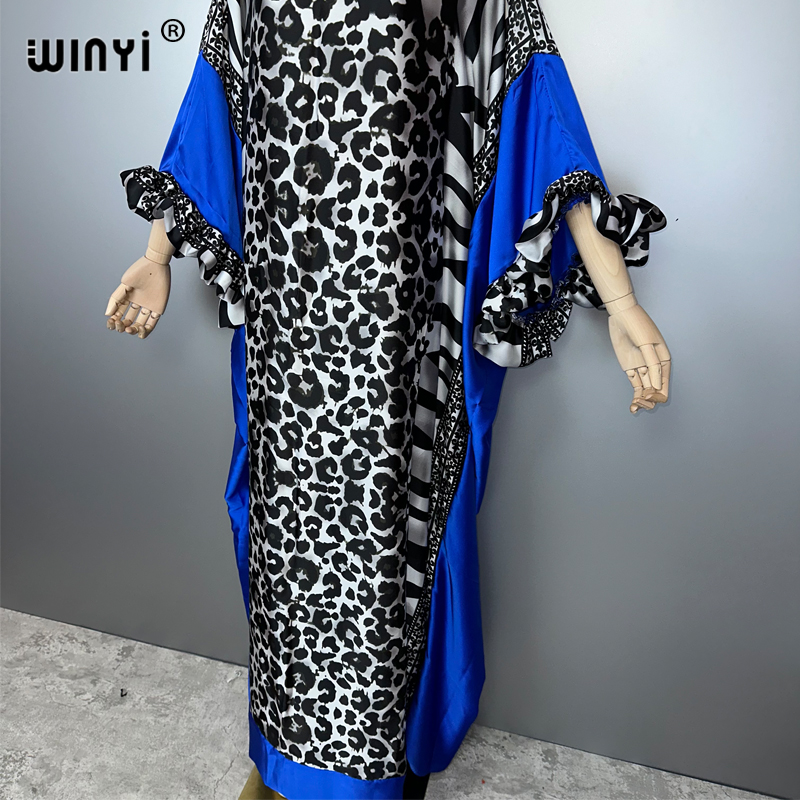 WINYI summer Leopard print eve - Summer Holiday Clothing Women ulasan dan harga