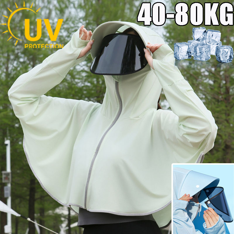 Ice Silk Women's Sun Protectio - Summer Uv Clothing ulasan dan harga