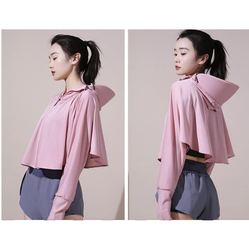 Ice Silk Women's Sun Protectio - Summer Uv Clothing ulasan dan harga