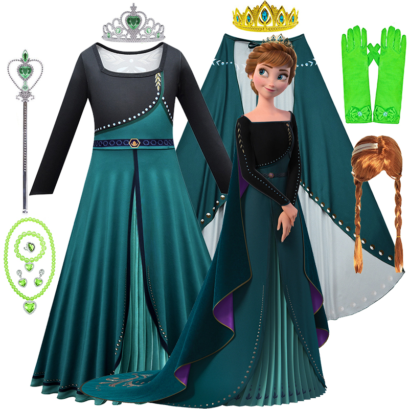 Frozen Coronation Anna Disney  - Summer Clothing Kids ulasan dan harga