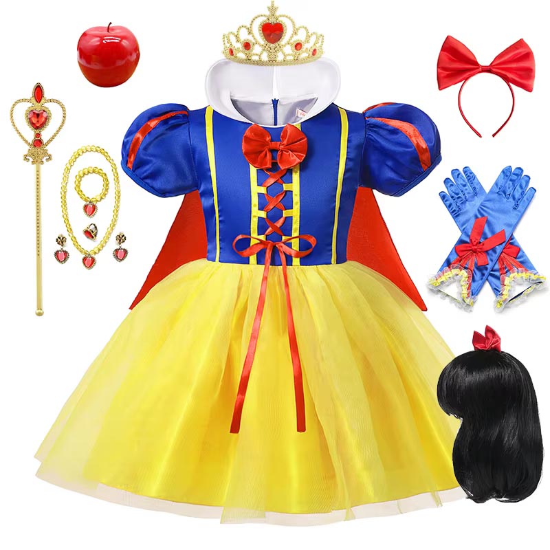 Snow White Princess Dress Kids - Summer Clothing Kids ulasan dan harga