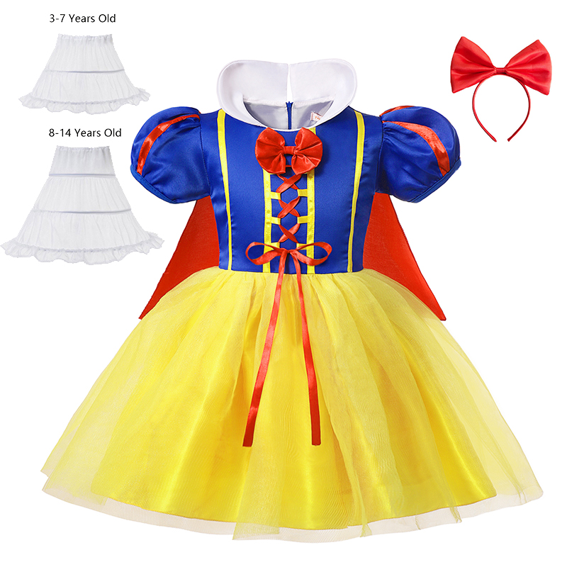 Snow White Princess Dress Kids - Summer Clothing Kids ulasan dan harga