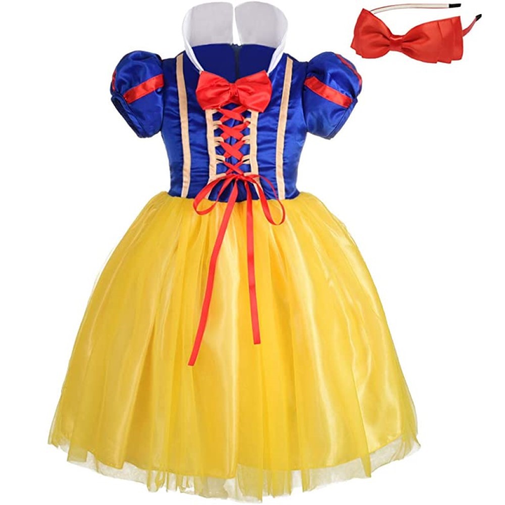 Snow White Princess Dress Kids - Summer Clothing Kids ulasan dan harga