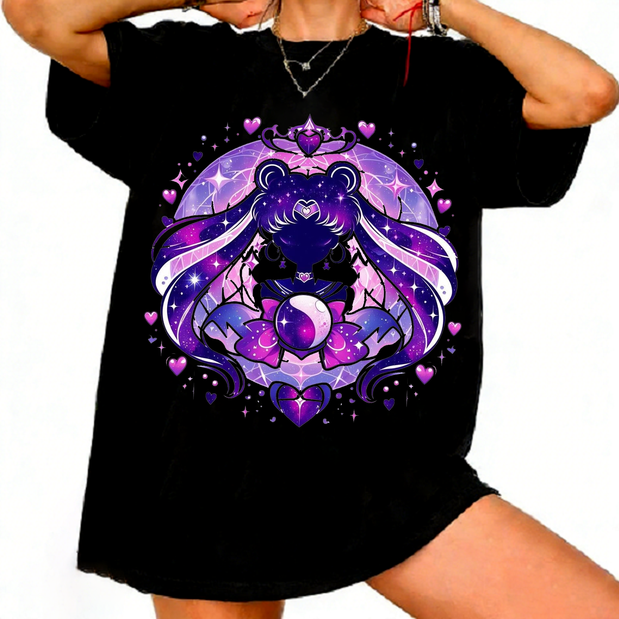 Sailor Moon Retro 90s Anime Gr - Summer Clothing Trends For Women ulasan dan harga