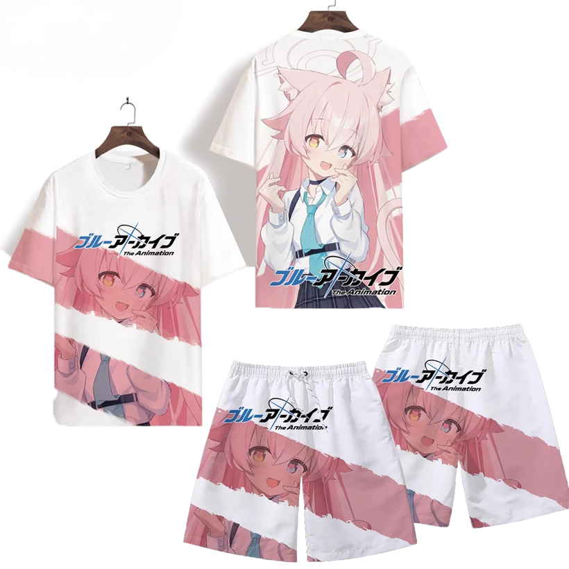 Men's Suits Anime Blue Archive - Summer Knit Clothing ulasan dan harga