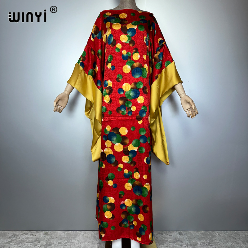 WINYI summer kuwait print even - Summer Holiday Clothing Women ulasan dan harga