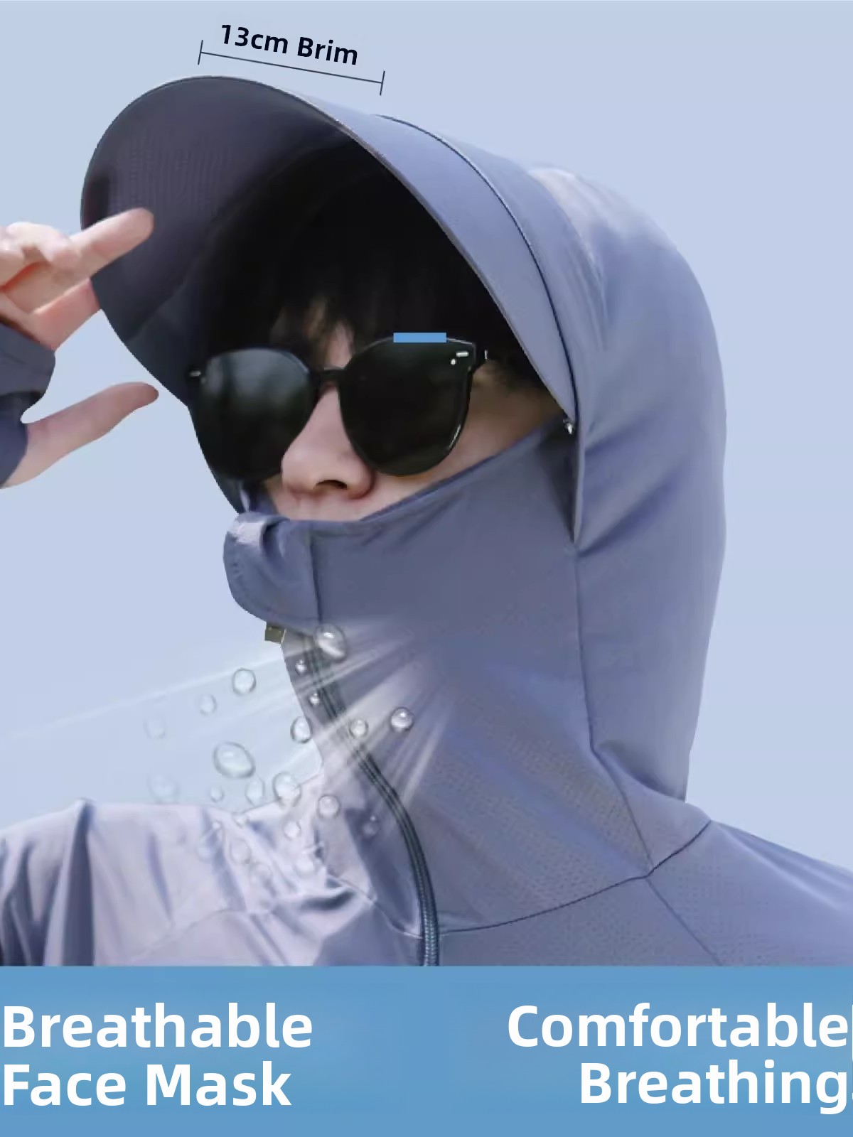 Men's Summer Thin Ice Silk Sun - Summer Rays Clothing ulasan dan harga