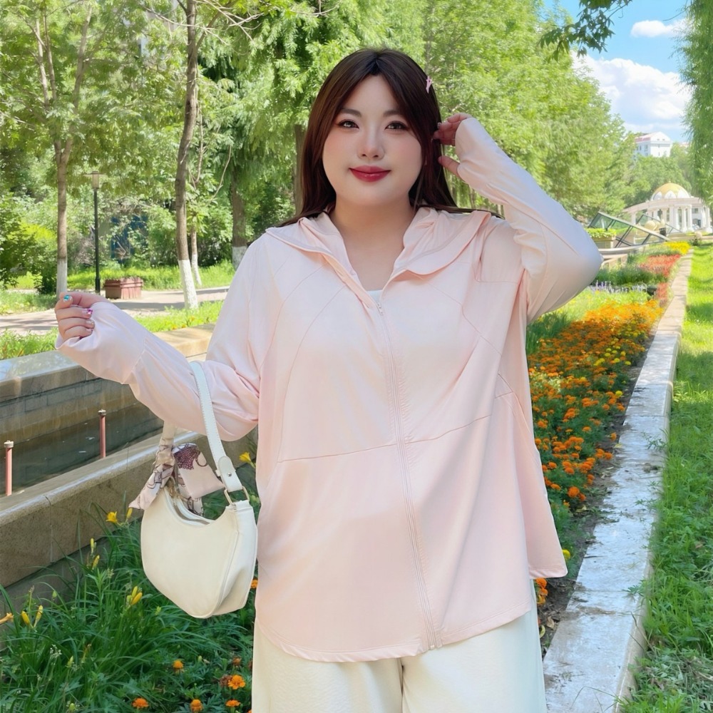 Fat Mm New Plus Size Ice Silk  - Summer Uv Clothing ulasan dan harga