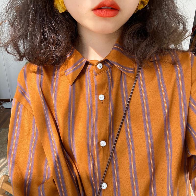 Spring New Striped Loose Casua - Summer Clothing Trends For Women ulasan dan harga