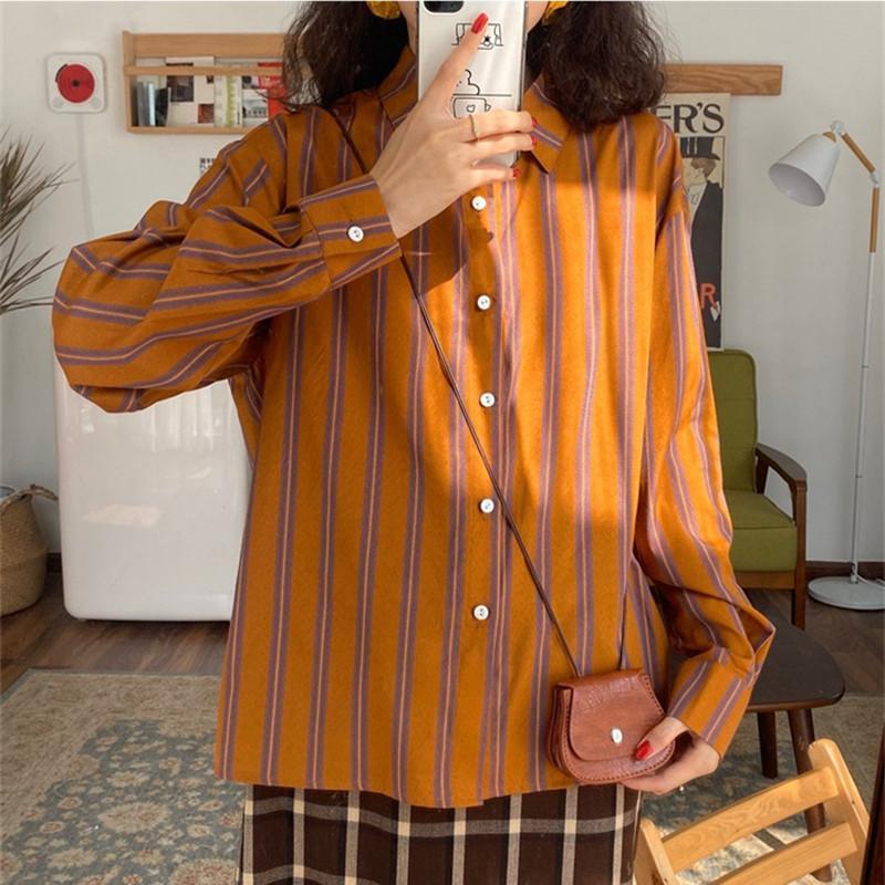 Spring New Striped Loose Casua - Summer Clothing Trends For Women ulasan dan harga