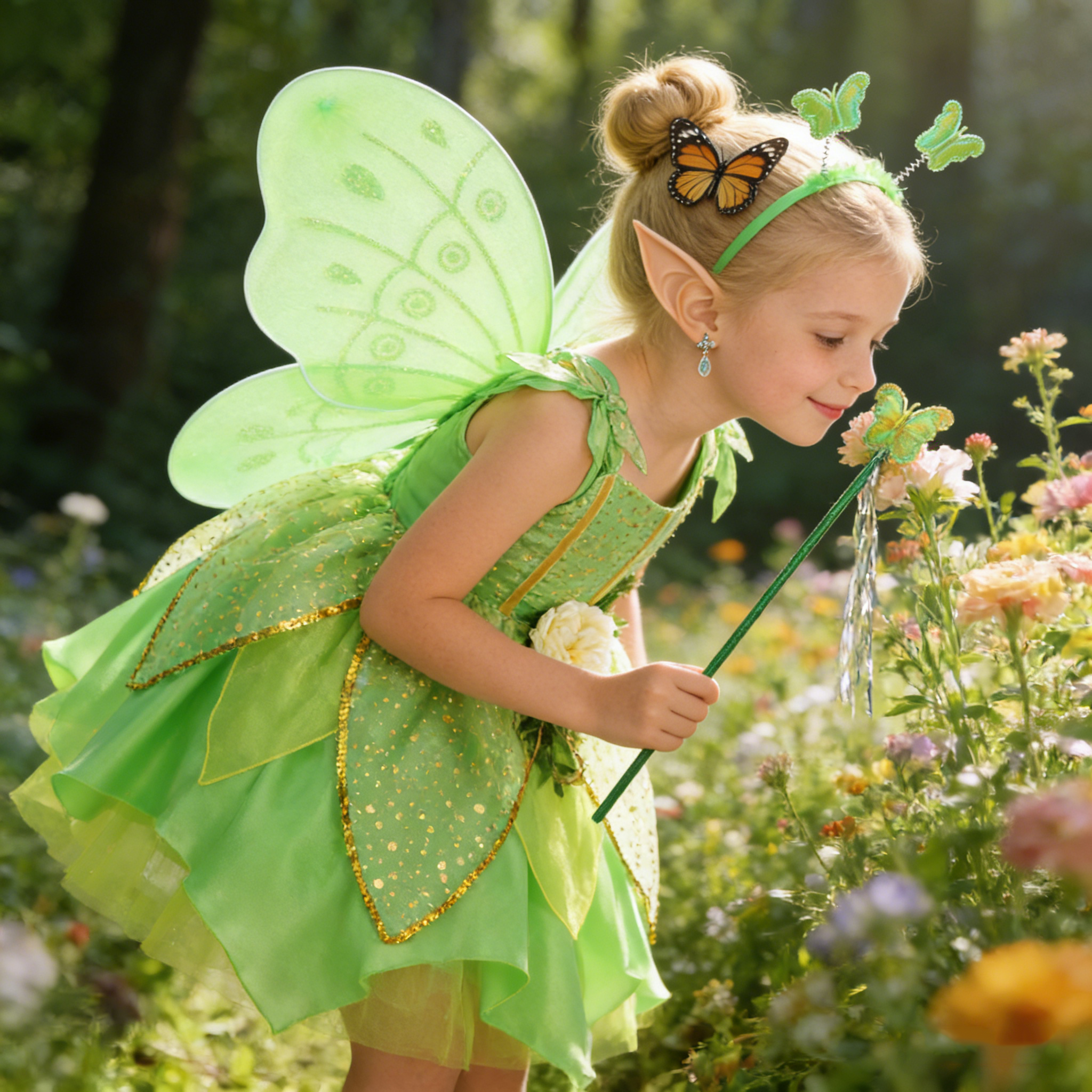 Summer Girls Tinkerbell Fairy  - Summer Clothing Kids ulasan dan harga