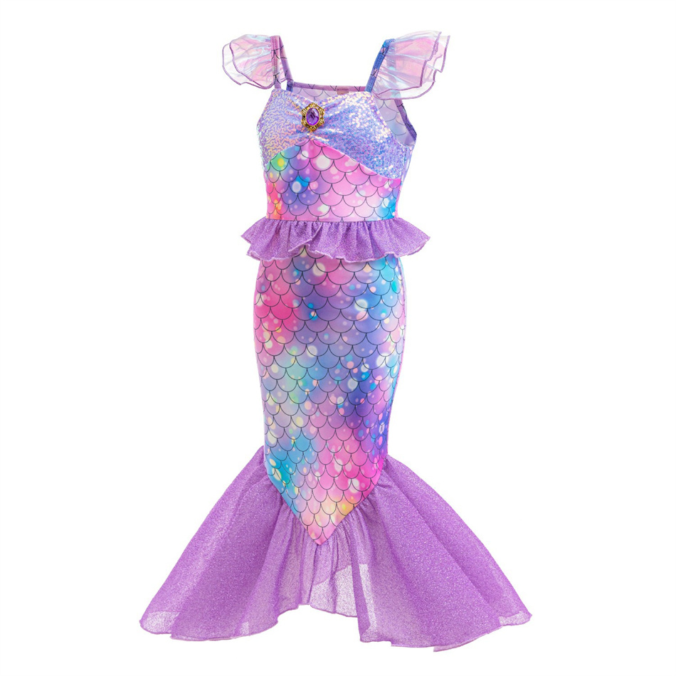 Mermaid Cosplay Purple Princes - Summer Dresses Yours Clothing ulasan dan harga