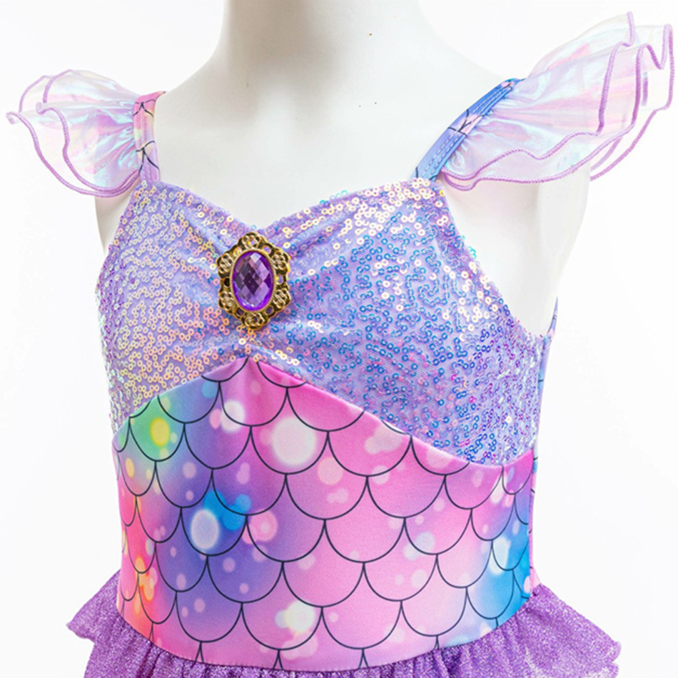 Mermaid Cosplay Purple Princes - Summer Dresses Yours Clothing ulasan dan harga