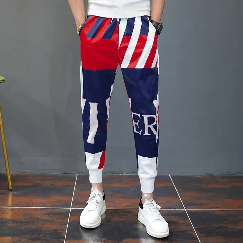 Slim Fit Polyester Men's Casua - Summer Clothing Aesthetic ulasan dan harga