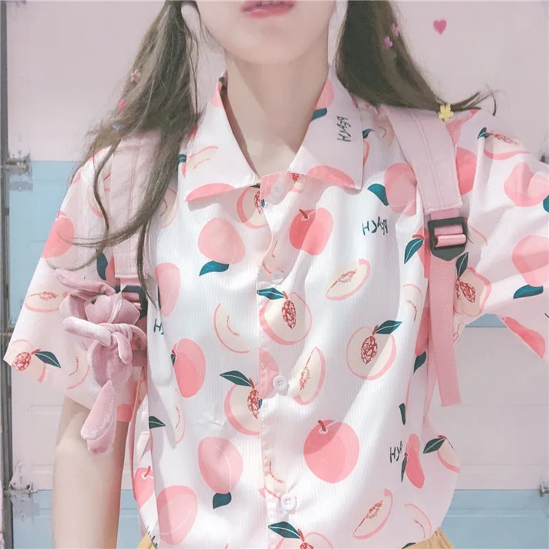 Print Shirts Summer Women's T- - Summer Clothing Aesthetic ulasan dan harga