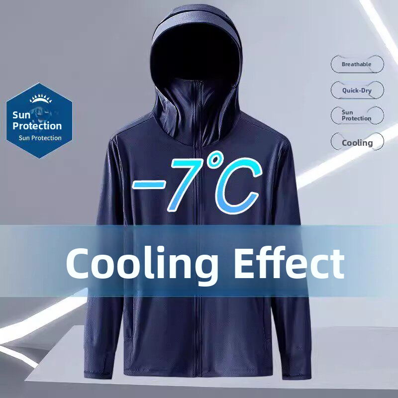 Men's Ice Silk Lightweight Bre - Summer Uv Clothing ulasan dan harga
