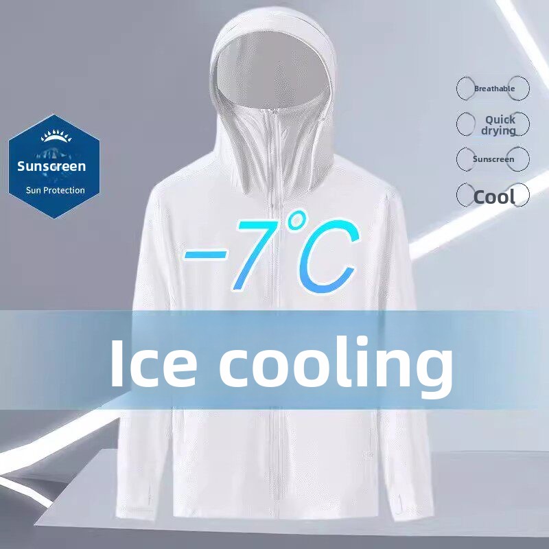 Men's Ice Silk Lightweight Bre - Summer Uv Clothing ulasan dan harga