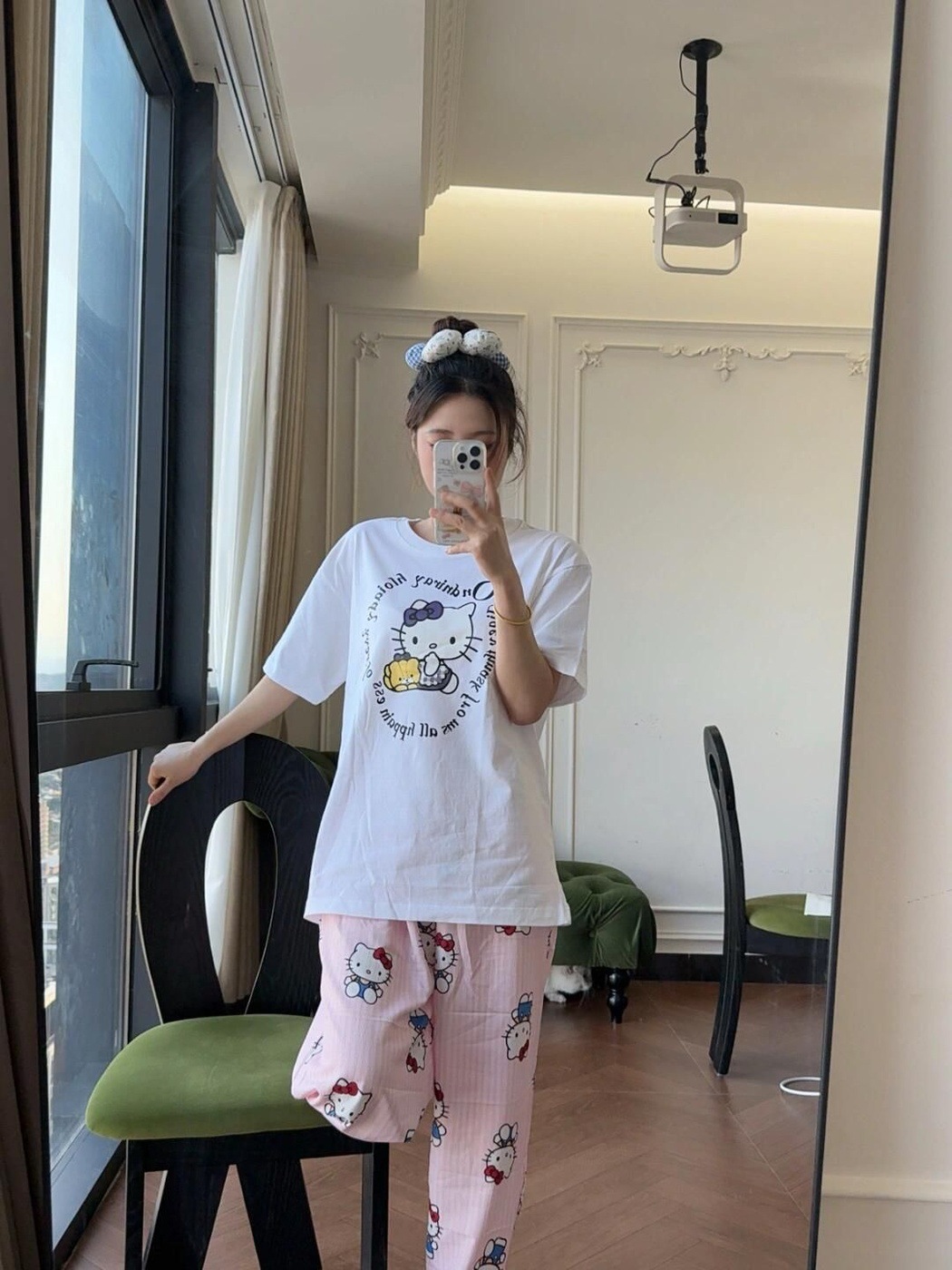 2026 Summer Hello Kitty Hug Be - Summer Clothing Aesthetic ulasan dan harga