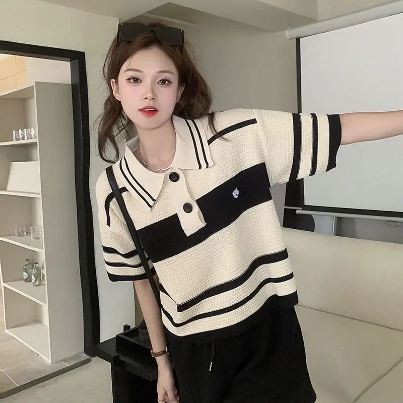 Summer Outfit Woman Tshirt Kni - Summer Clothing Trends For Women ulasan dan harga