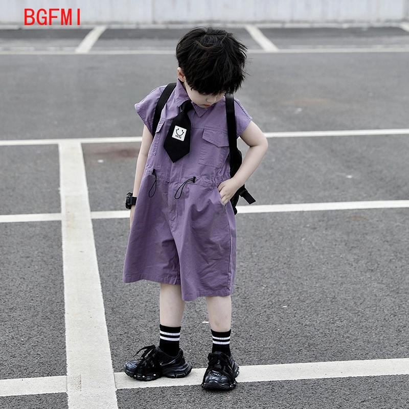 Kids Summer Shorts Overalls Ca - Summer Clothing Boys ulasan dan harga