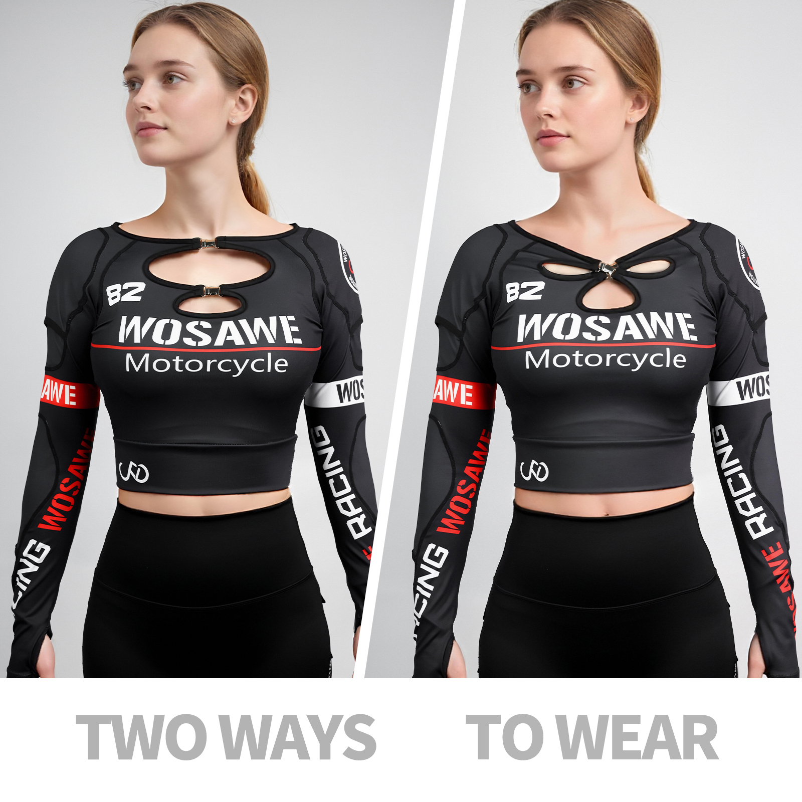 WOSAWE Summer Women Slim Motor - Summer Light Clothing ulasan dan harga