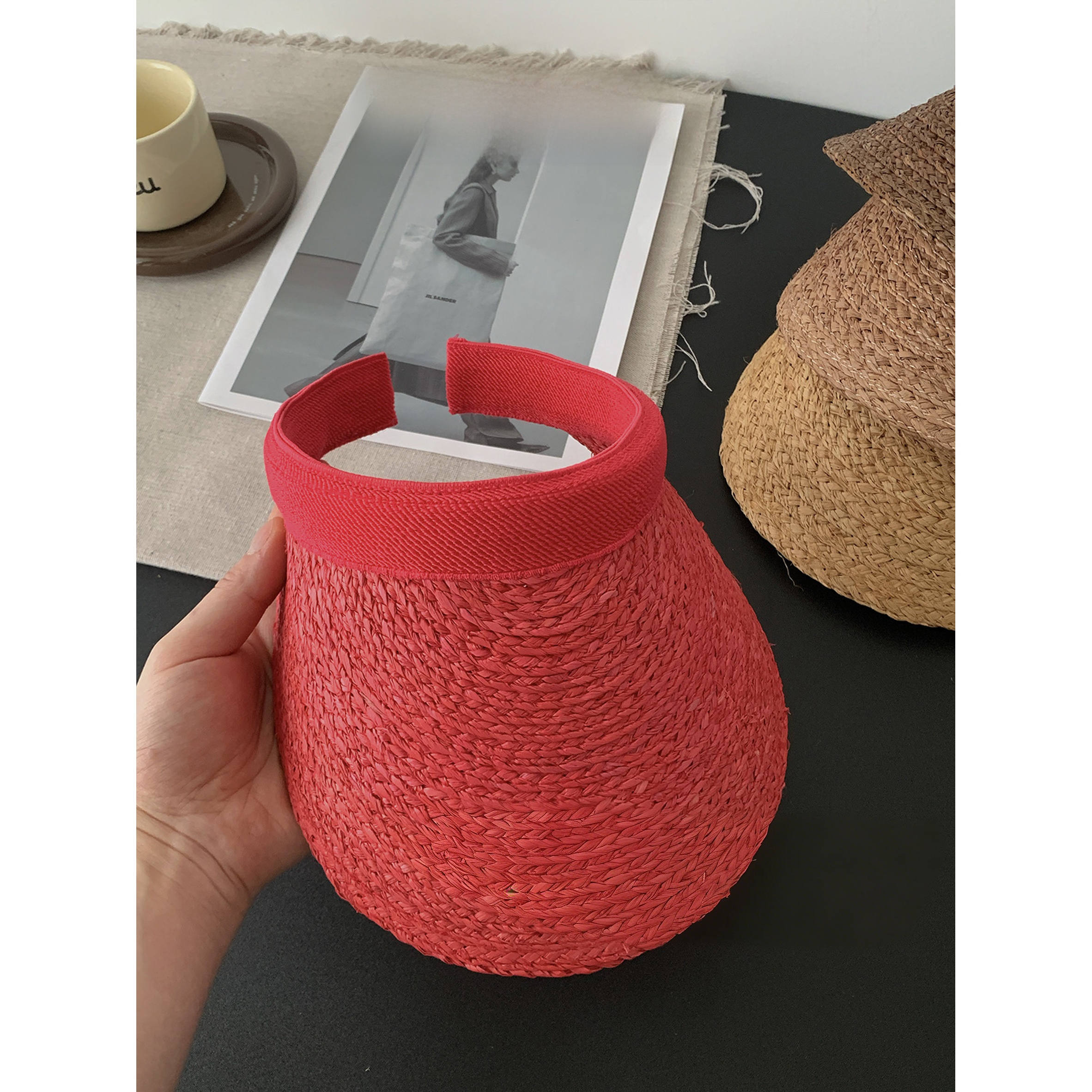  Wide-Rayed Straw Hat Summer N - Summer Rays Clothing ulasan dan harga