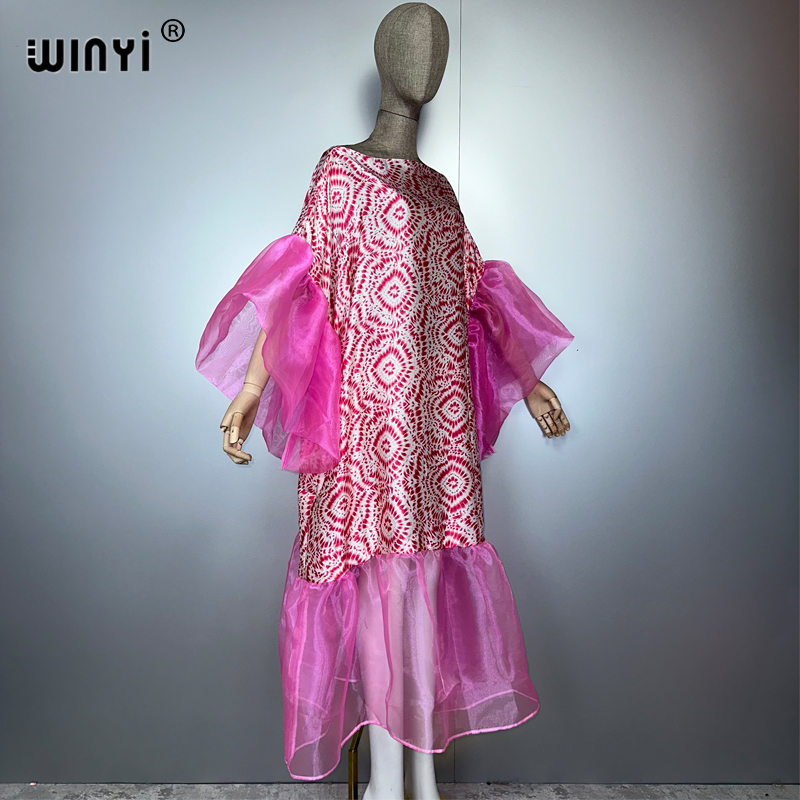 WINYI summer print puff(ed) sl - Summer Holiday Clothing Women ulasan dan harga