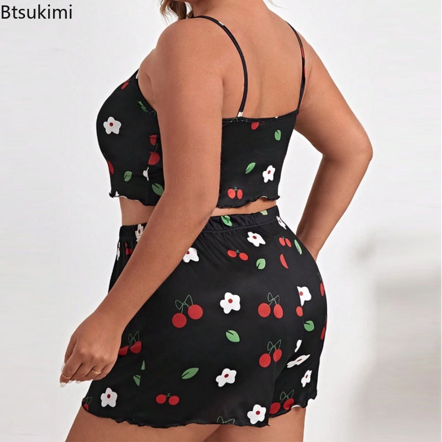 2026 Summer Women's Heart Prin - Xl Summer Clothing ulasan dan harga