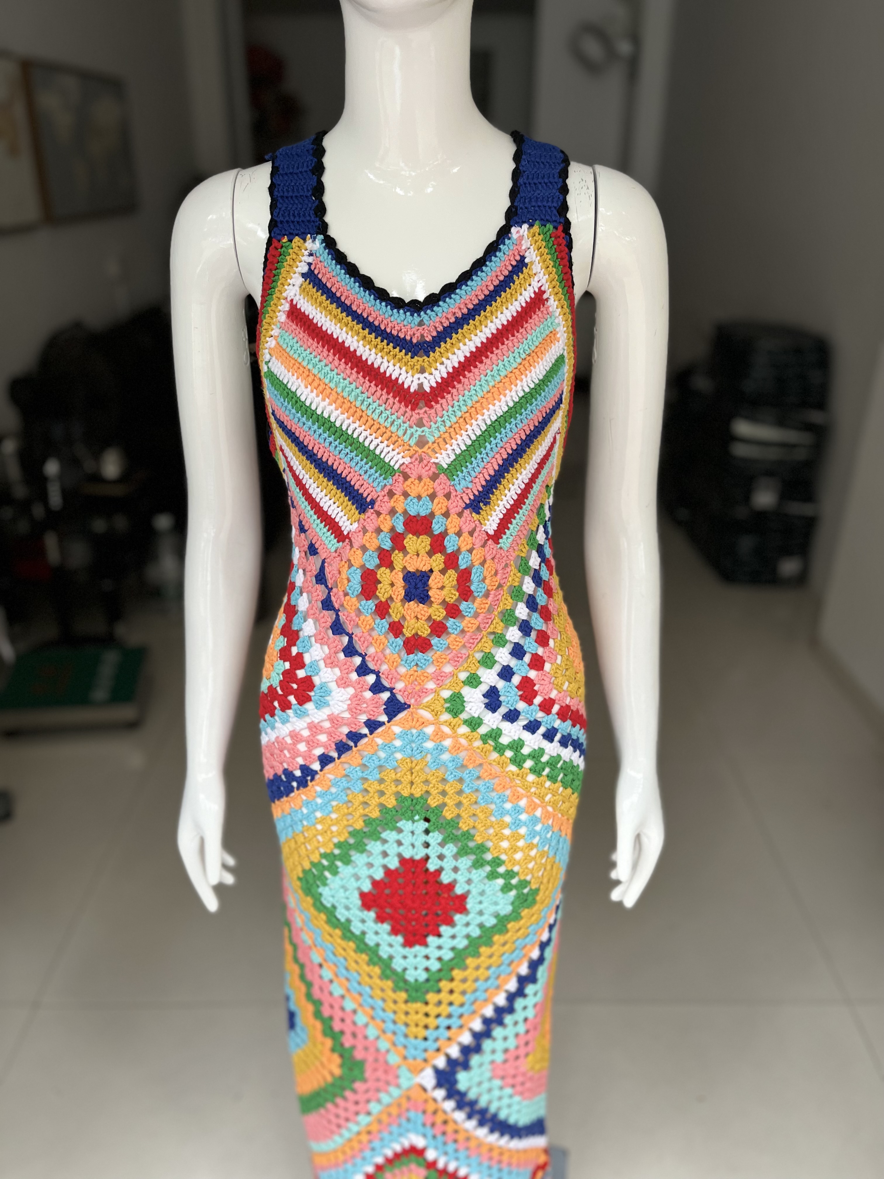 Summer Boho Handmade Crochet M - Summer Dresses Yours Clothing ulasan dan harga