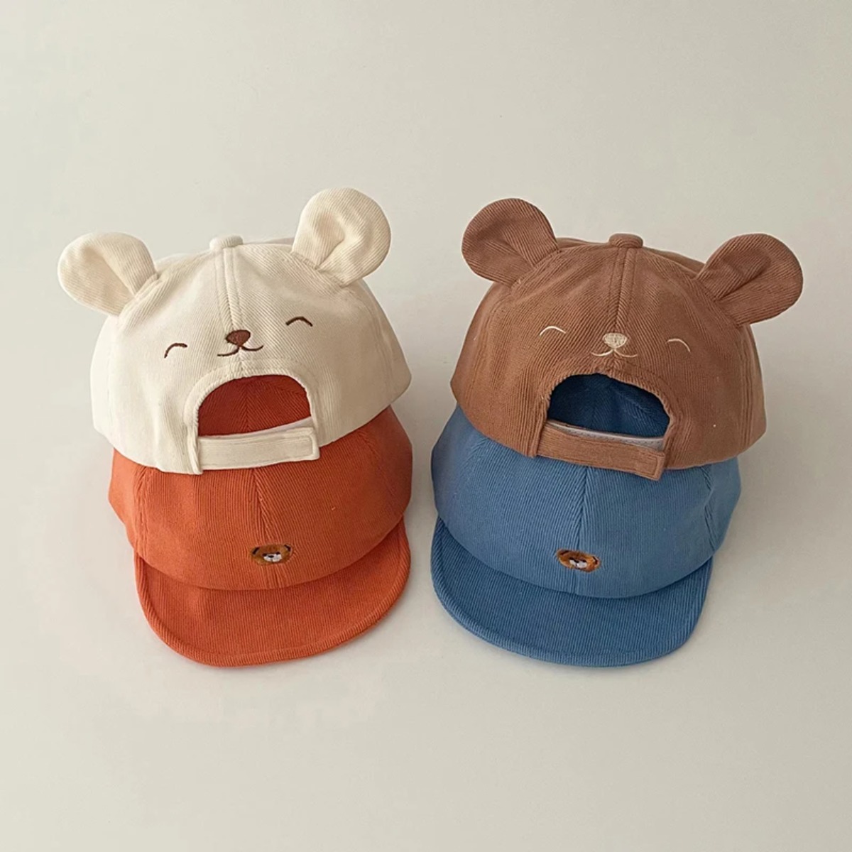 Kawaii Cartoon Bear Ears Solid - Summer Clothing Kids ulasan dan harga