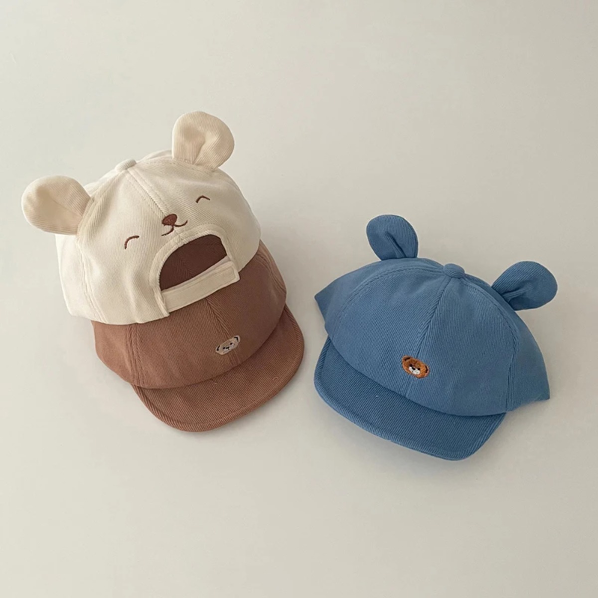 Kawaii Cartoon Bear Ears Solid - Summer Clothing Kids ulasan dan harga