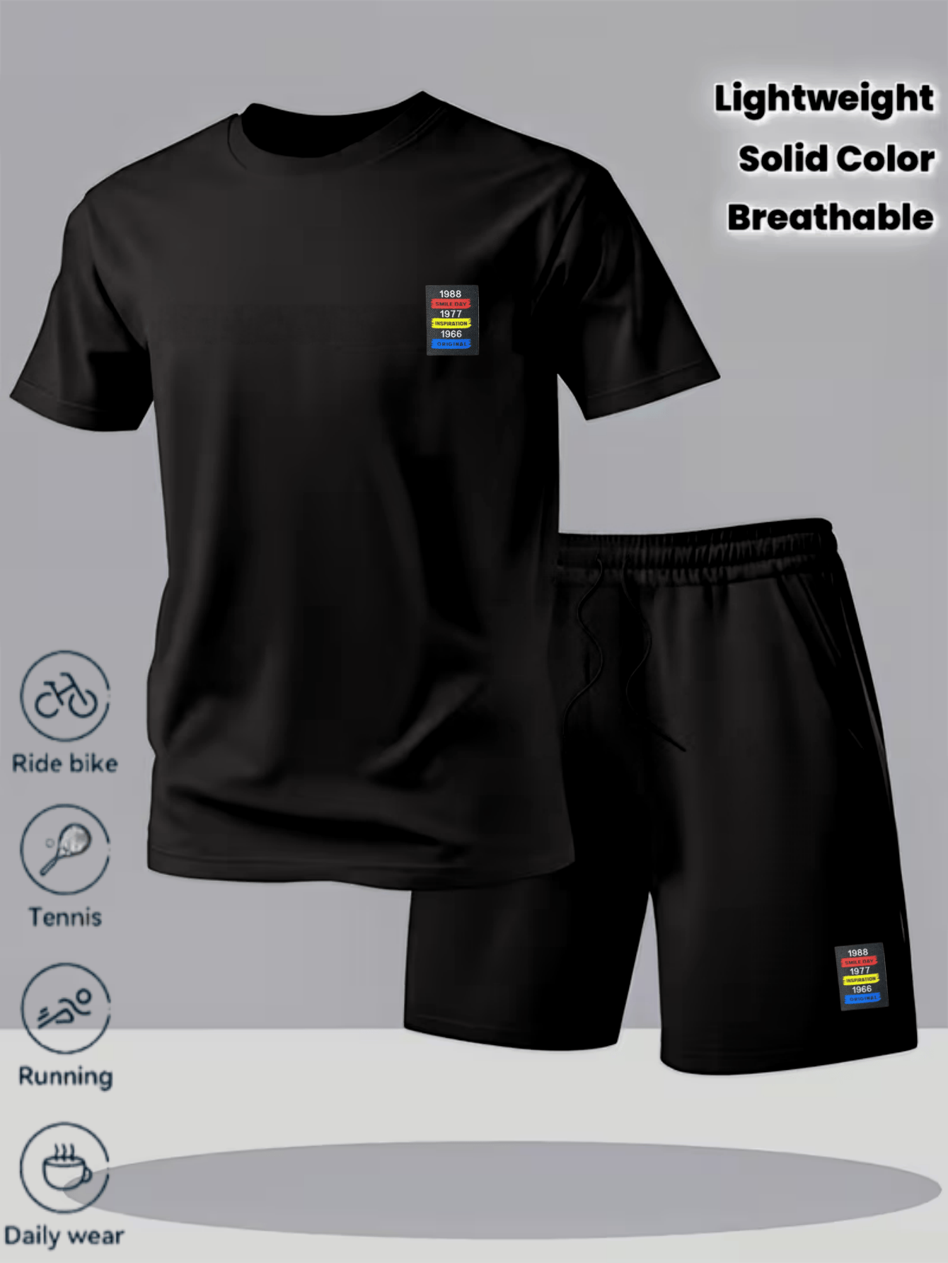 Men's Summer Casual Sport Set  - Summer Knit Clothing ulasan dan harga