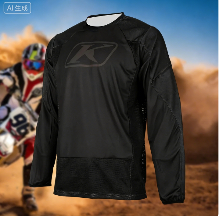 Summer BMX DH MTB Long Sleeved - Summer Knit Clothing ulasan dan harga