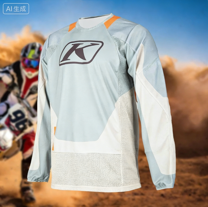 Summer BMX DH MTB Long Sleeved - Summer Knit Clothing ulasan dan harga