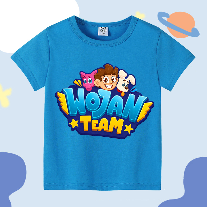 Wojan Team Children Short Slee - Summer Clothing Boys ulasan dan harga