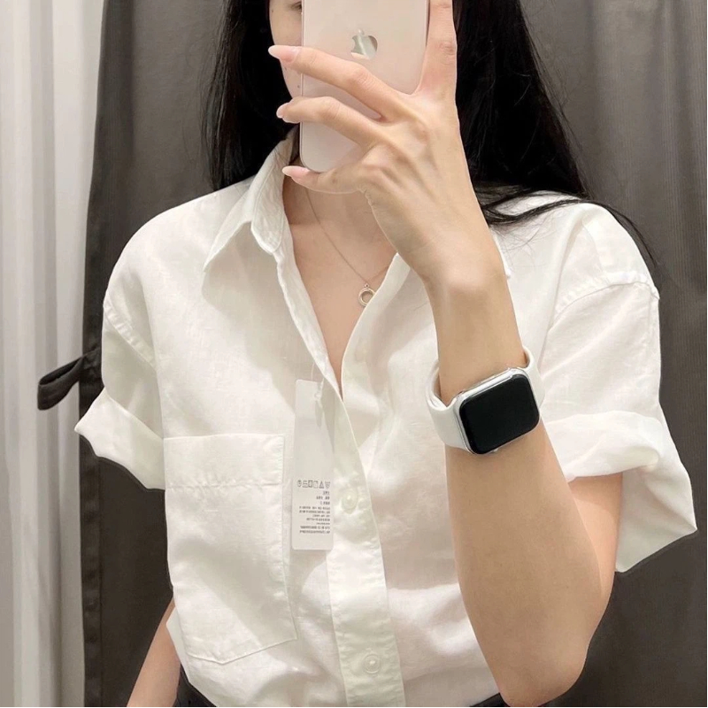 Korean Short Sleeve Polo Neck  - Summer Clothing Trends For Women ulasan dan harga