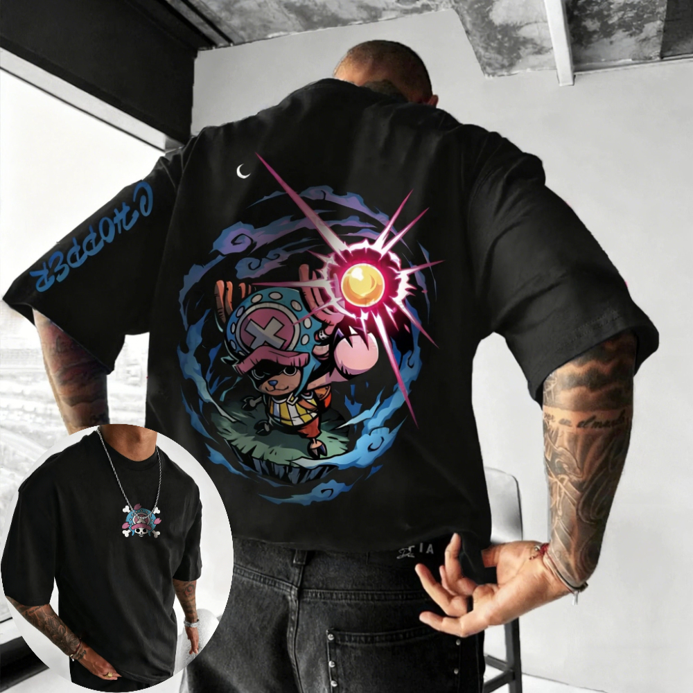 One Piece Men's and Women's T- - Summer Clothing Boys ulasan dan harga
