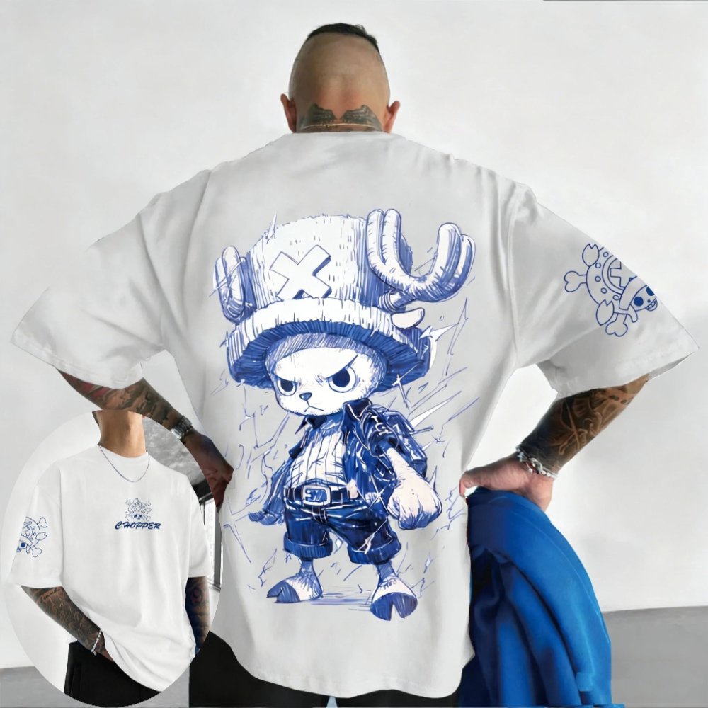 One Piece Men's and Women's T- - Summer Clothing Boys ulasan dan harga
