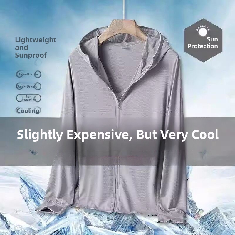 2026 New UPF50 Ice Silk Thin S - Summer Uv Clothing ulasan dan harga