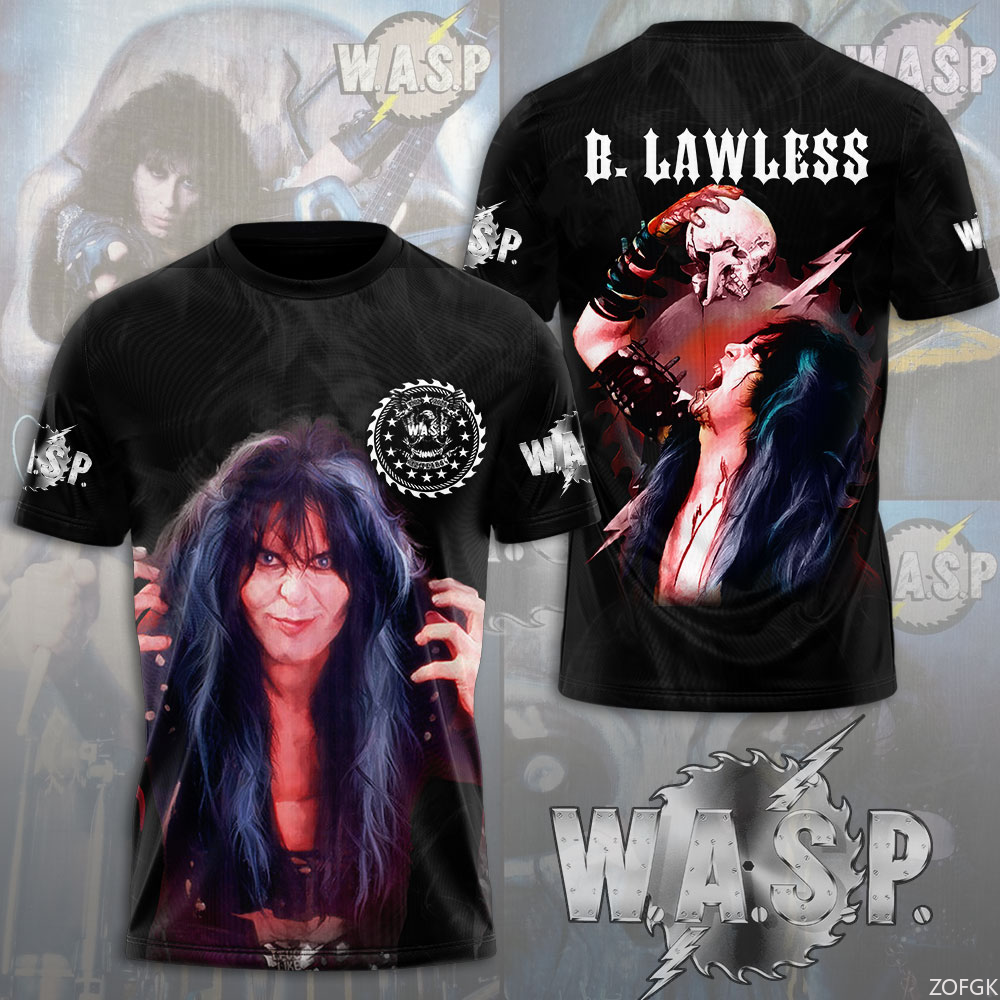 W.A.S.P Rock 3D Printing T-shi - Summer Clothing Kids ulasan dan harga