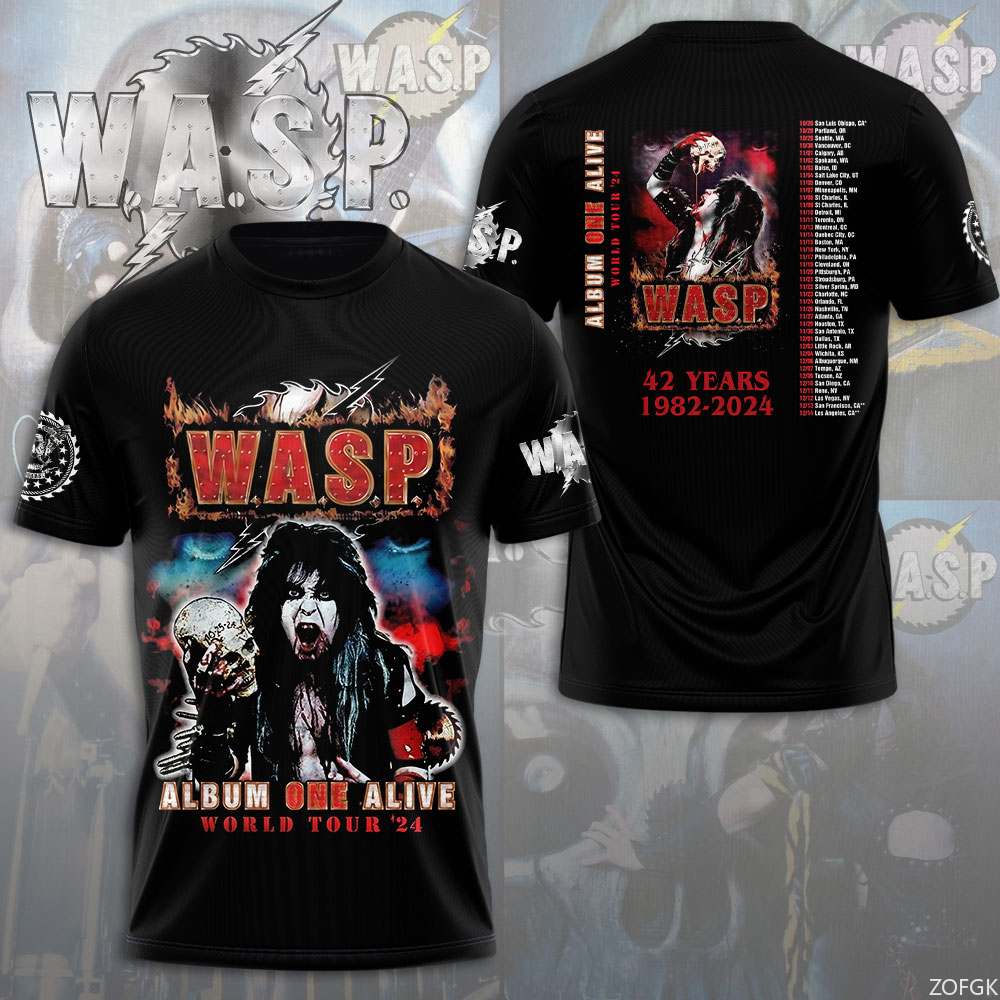 W.A.S.P Rock 3D Printing T-shi - Summer Clothing Kids ulasan dan harga