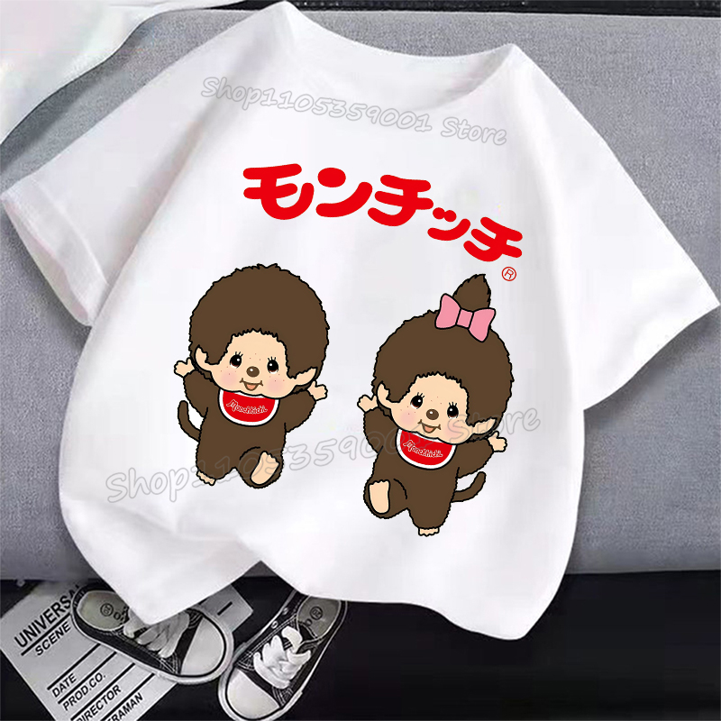 MONCHHICHI Short Sleeve T Shir - Summer Clothing Kids ulasan dan harga