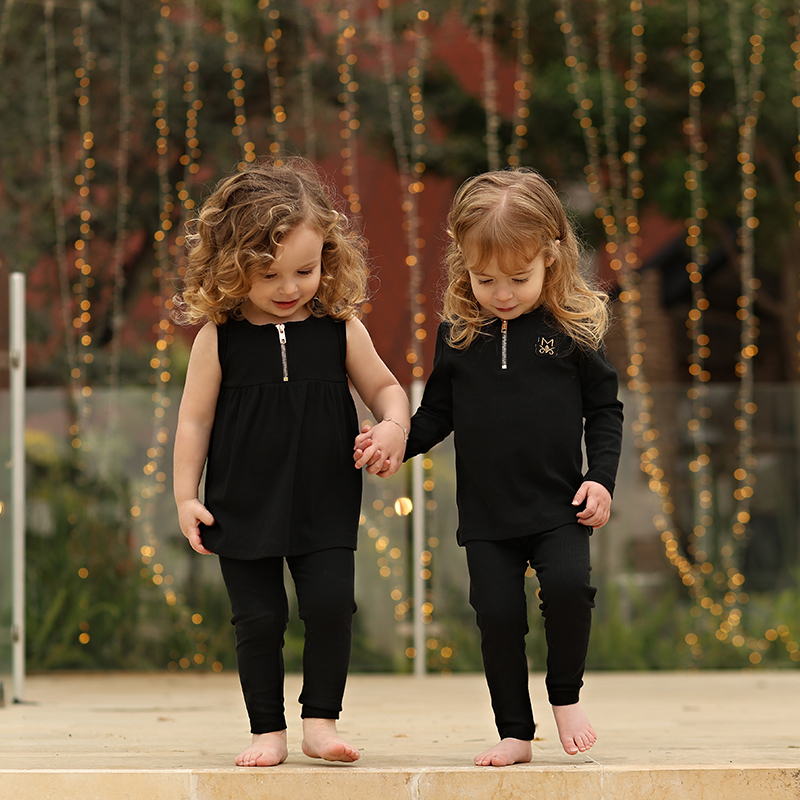 Summer black ribbed family mat - Summer Dresses Yours Clothing ulasan dan harga